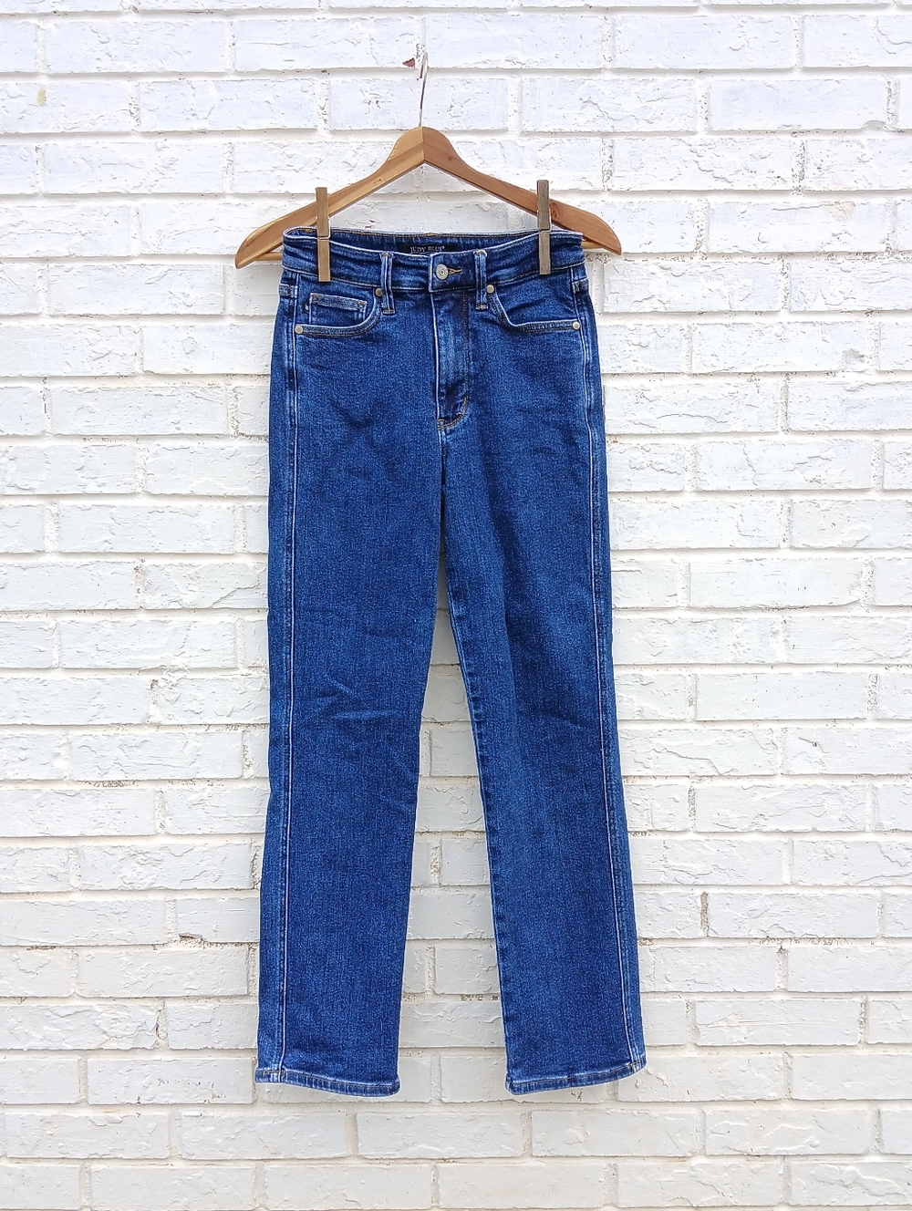 Judy Blue Straight Leg Highrise Tummy Control Jeans - Picture 2 of 6
